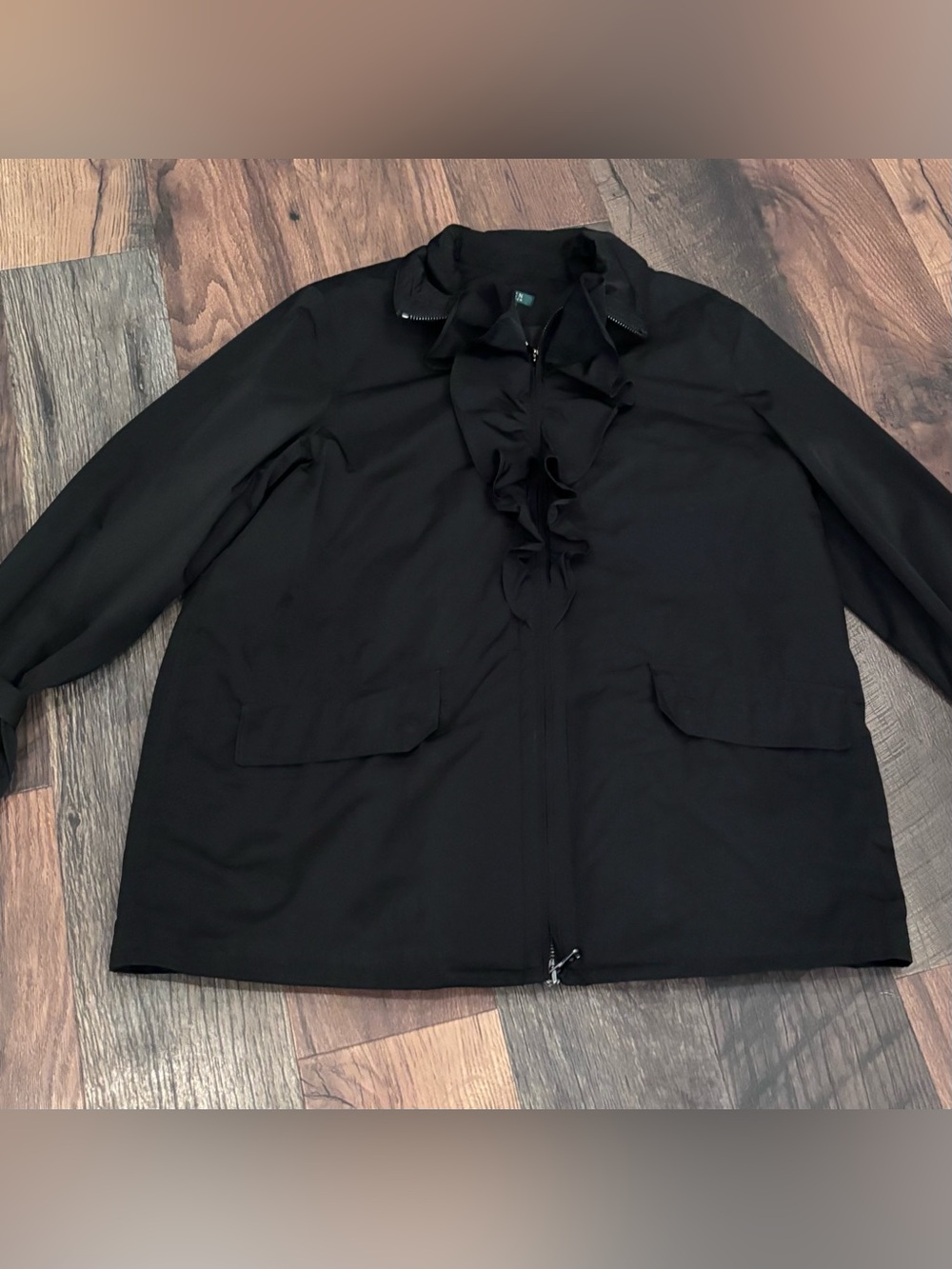 Ralph Lauren Black Utility Jacket for Women in size Large. Great condition!